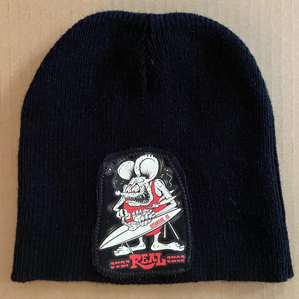 Real Surf Shop - Rat Fink Shop Beanie